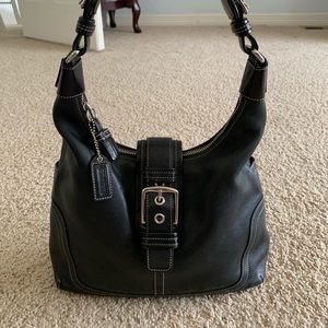Coach Leather Hobo Purse